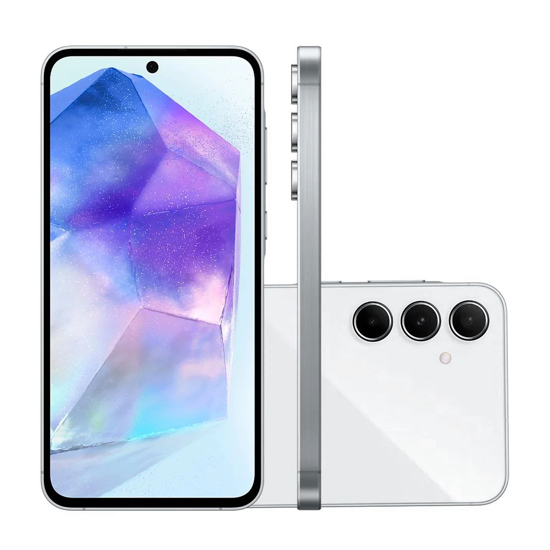 Samsung Galaxy A55 5G 128GB - Branco Azulado